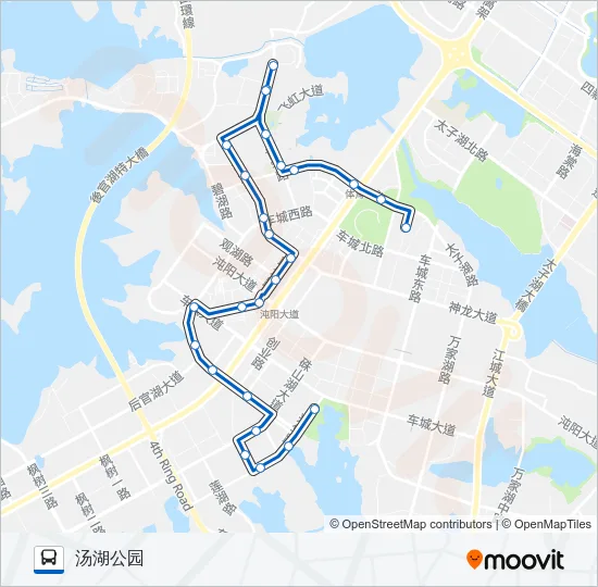 K02路 Bus Line Map