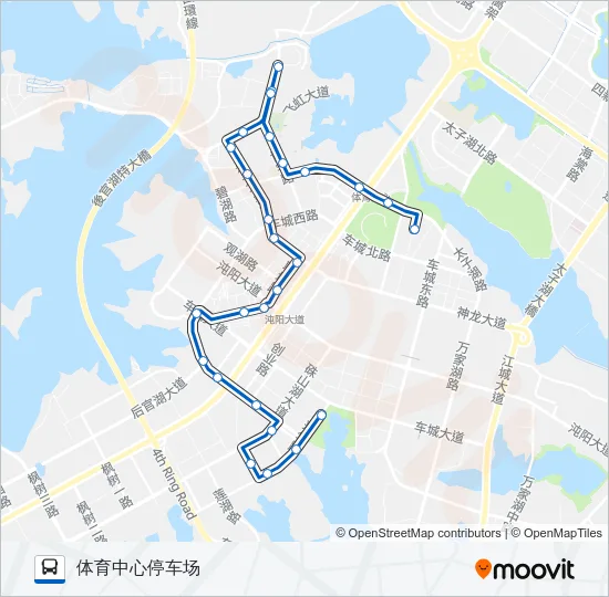 K02路 Bus Line Map