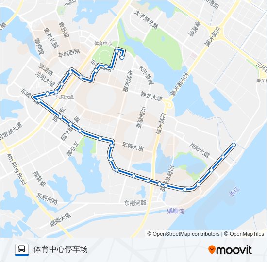 公交K03路的线路图