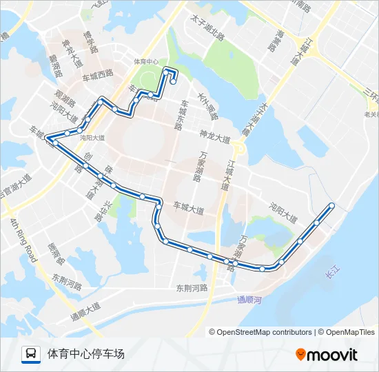 公交K03路的线路图