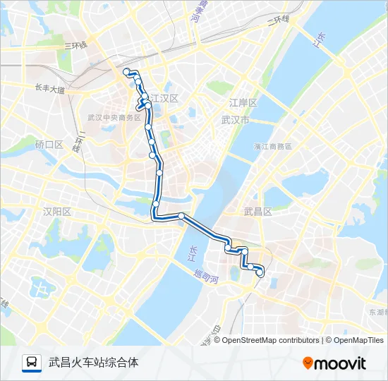 10路通宵线 Bus Line Map