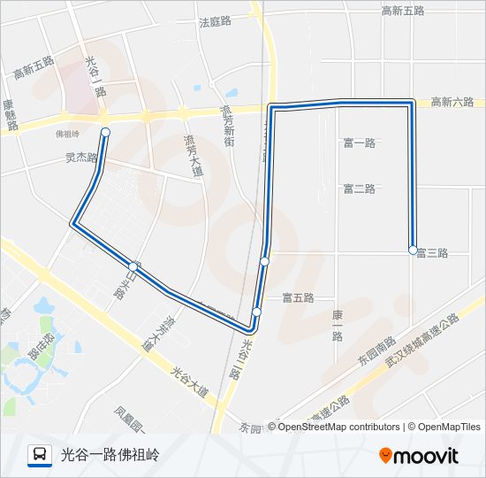 公交116空调路的线路图