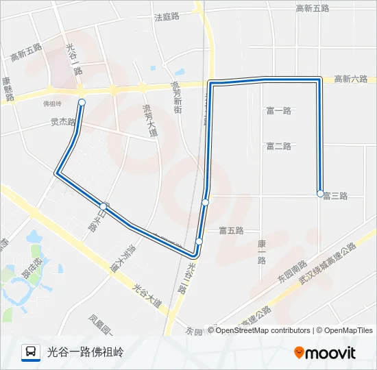 116路空调 Bus Line Map