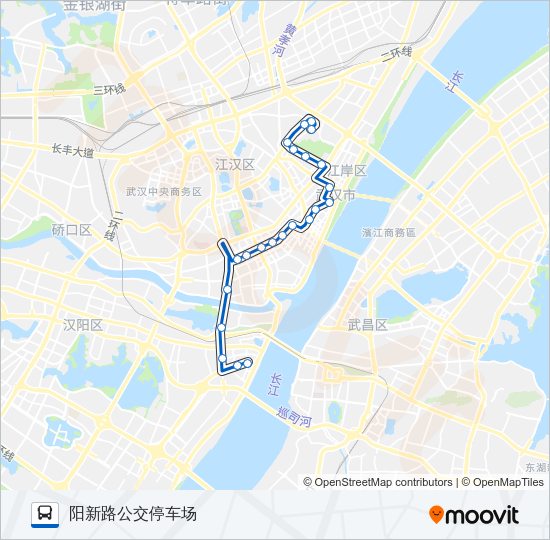 公交24通宵线路的线路图