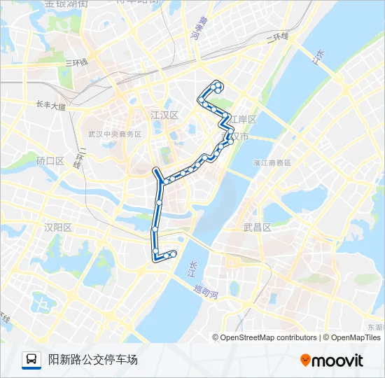24路通宵线 Bus Line Map