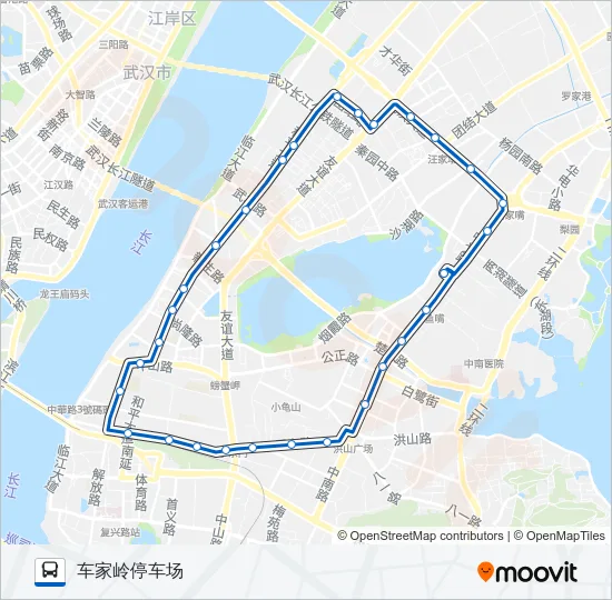 530路内环 Bus Line Map