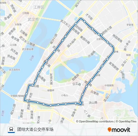 530路外环 Bus Line Map
