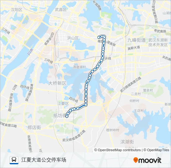 903路区间 Bus Line Map
