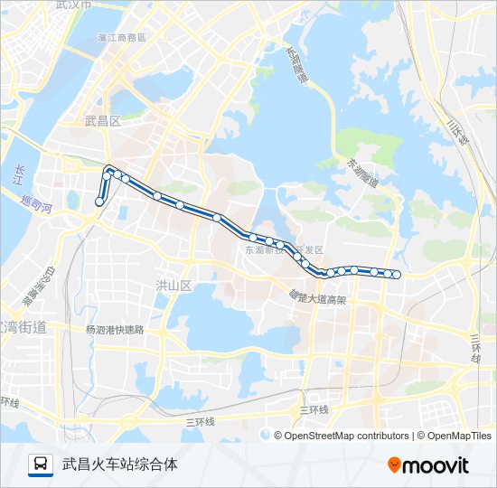 518路通宵车 bus Line Map