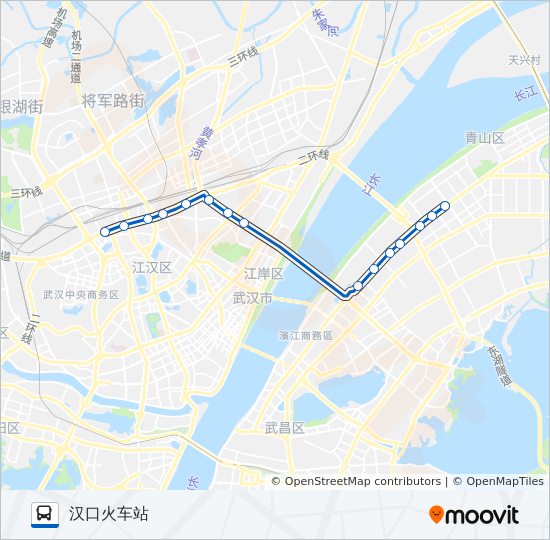 武汉p35公交车路线图图片