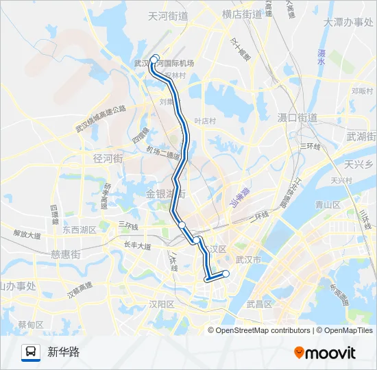 机场巴士3号线 Bus Line Map