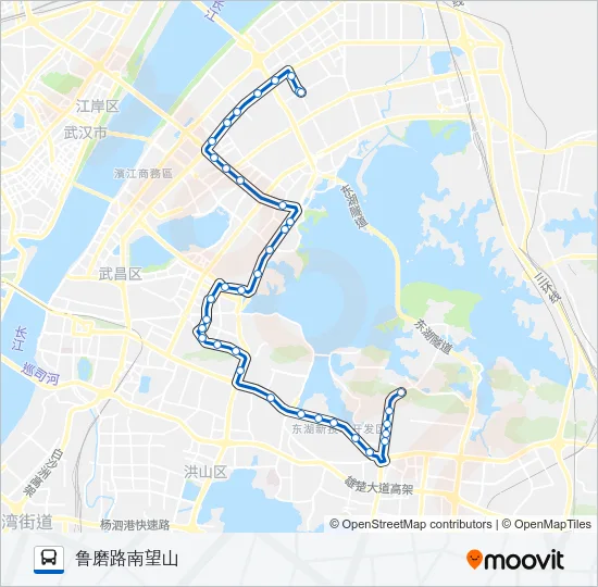 709路 Bus Line Map