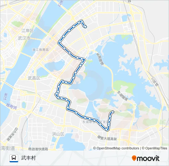 709路 Bus Line Map