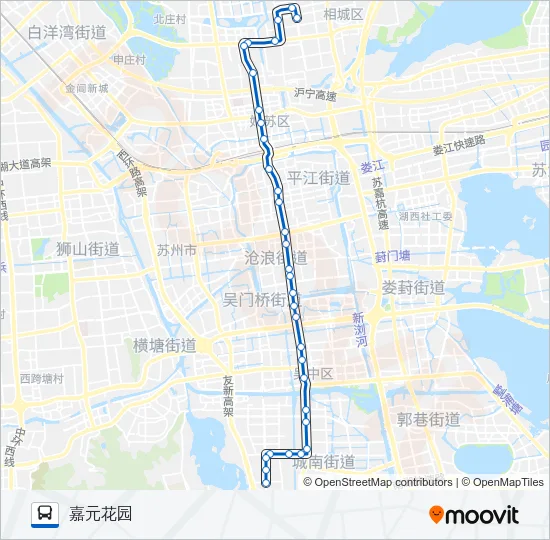 5路 Bus Line Map