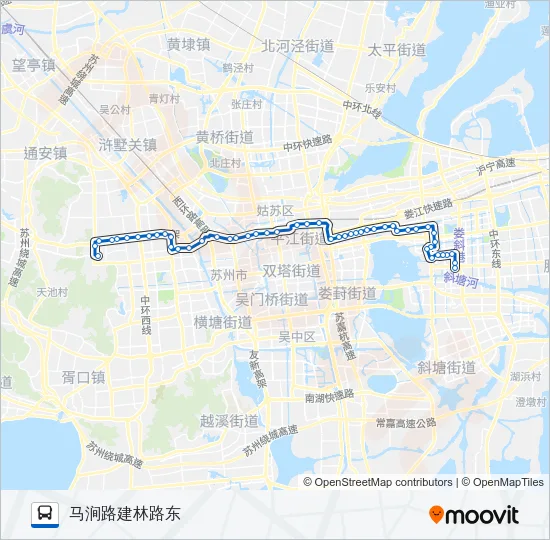 6路 Bus Line Map