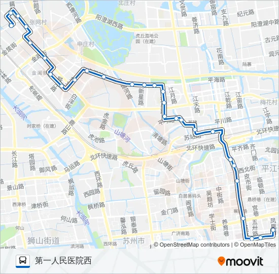 8路 Bus Line Map