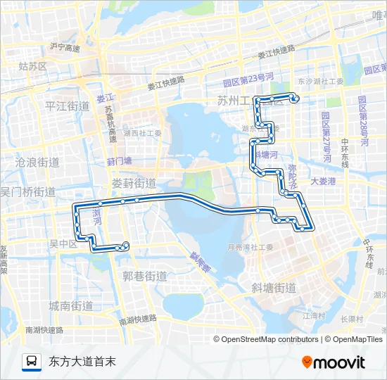16路 Bus Line Map