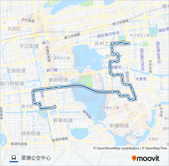 16路 Bus Line Map