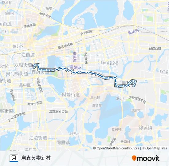 18路 Bus Line Map