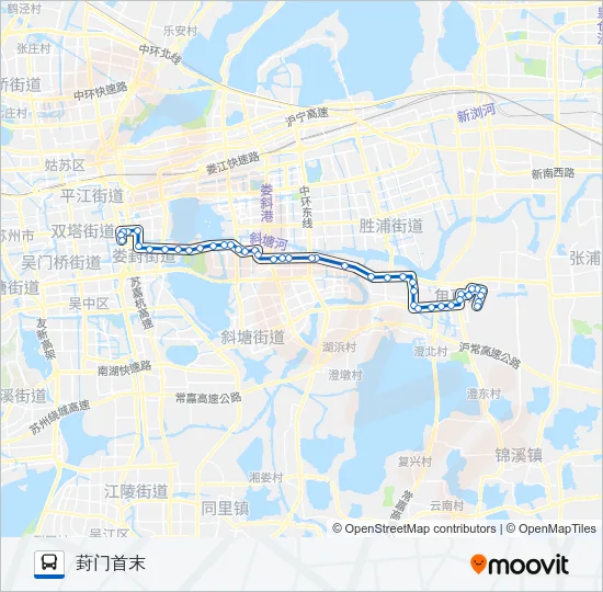 18路 Bus Line Map