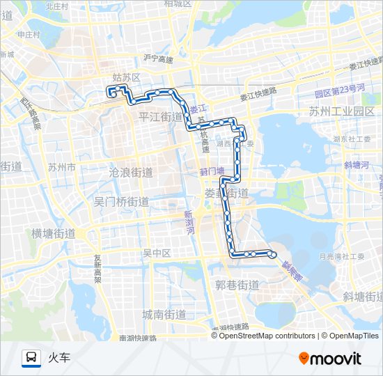 公交26路的线路图