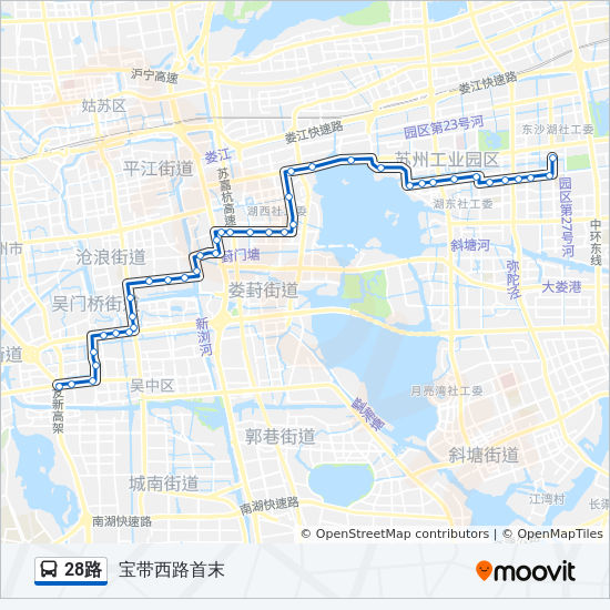 济宁28路公交车路线图图片