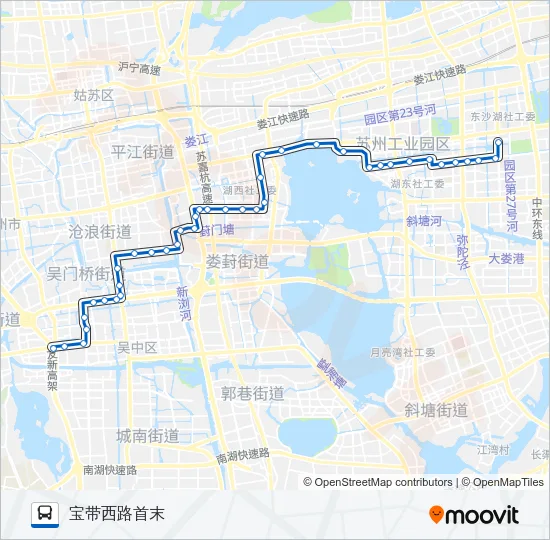 28路 Bus Line Map
