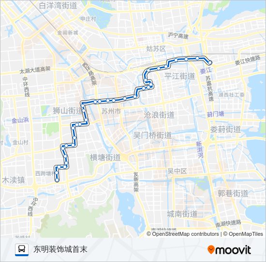 公交31路的线路图