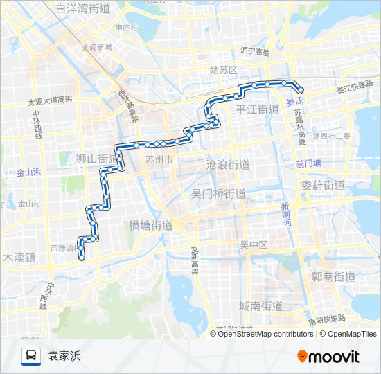公交31路的线路图