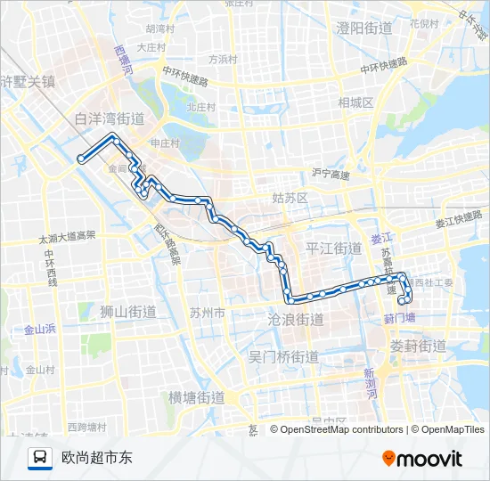 32路 Bus Line Map