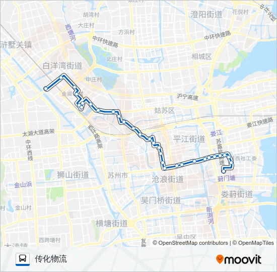 32路 Bus Line Map