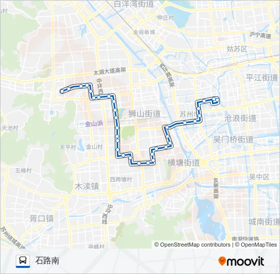 35路 Bus Line Map