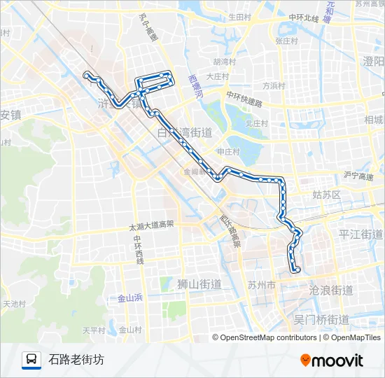 36路 Bus Line Map