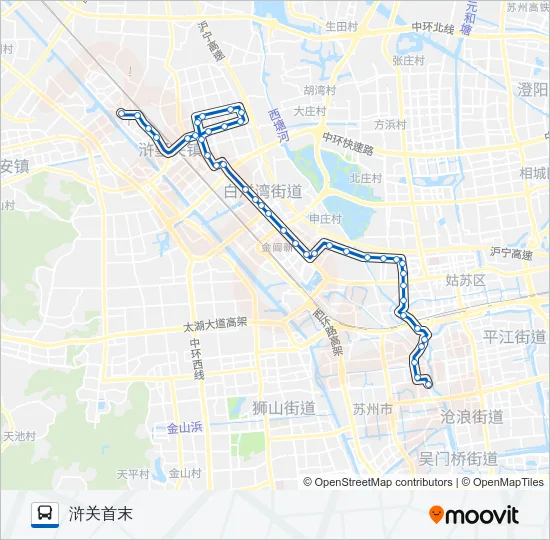 36路 Bus Line Map