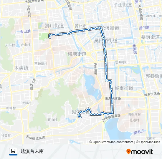 51路 Bus Line Map