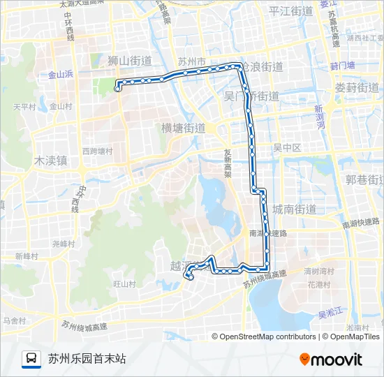 51路 Bus Line Map