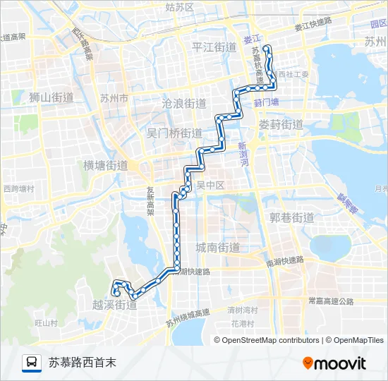 53路 Bus Line Map