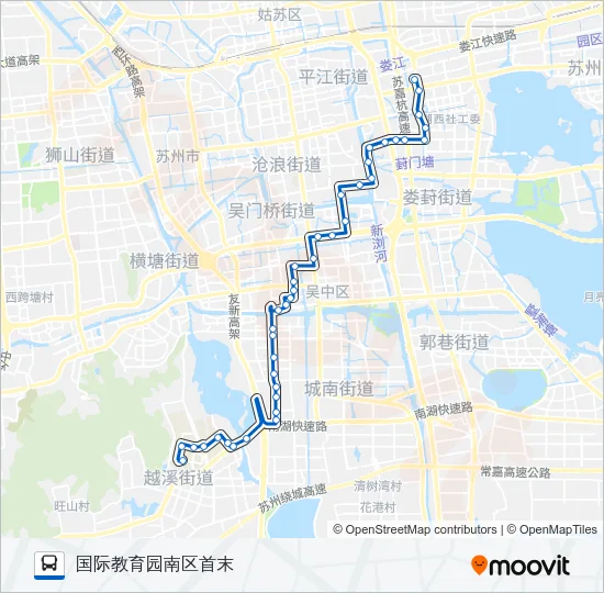 53路 Bus Line Map