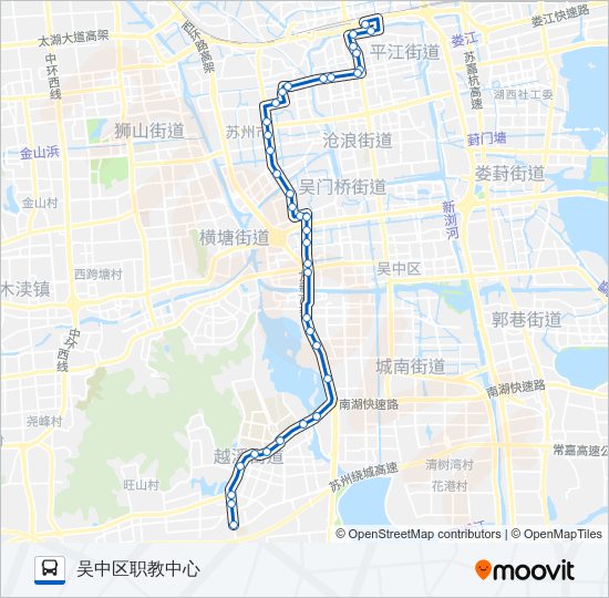 54路 bus Line Map
