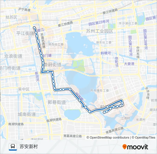 56路 Bus Line Map
