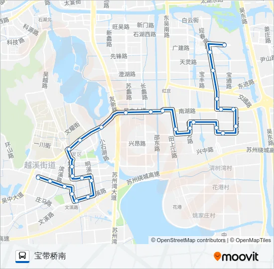57路 Bus Line Map