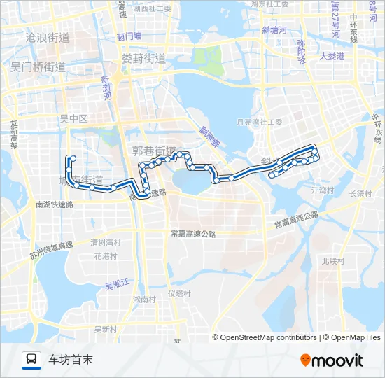 59路 Bus Line Map