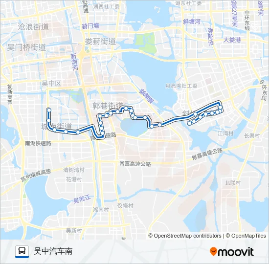 59路 Bus Line Map
