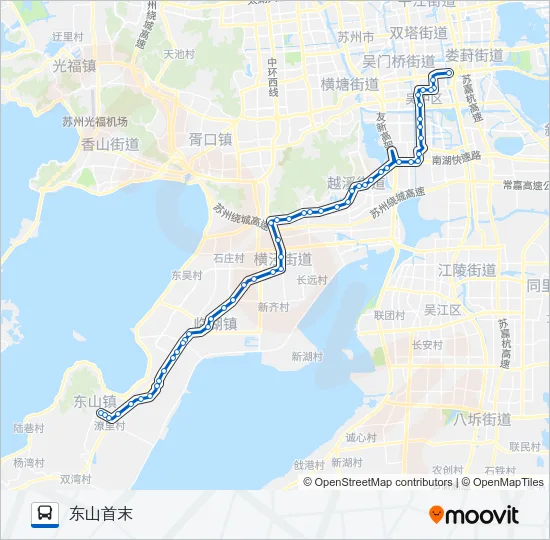 公交62路的线路图