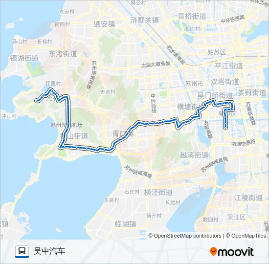 63路 Bus Line Map