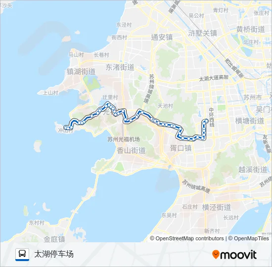 65路 Bus Line Map
