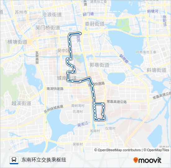 66路 Bus Line Map