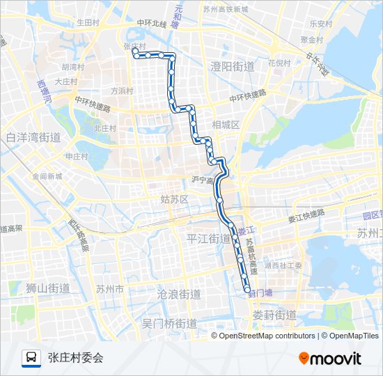 公交78路的线路图