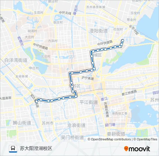 81路 Bus Line Map
