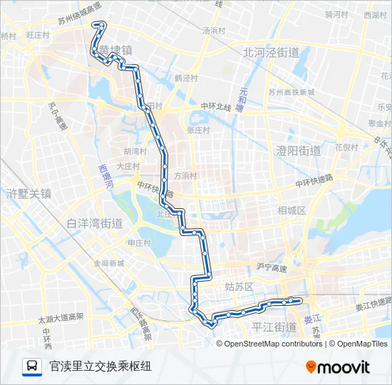 82路 Bus Line Map